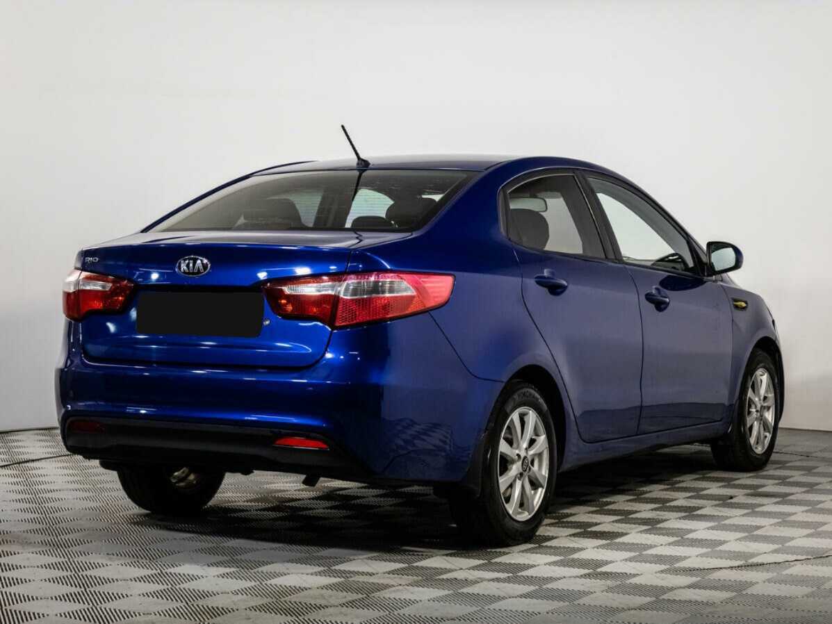 Kia Rio, 2013 Фото №4