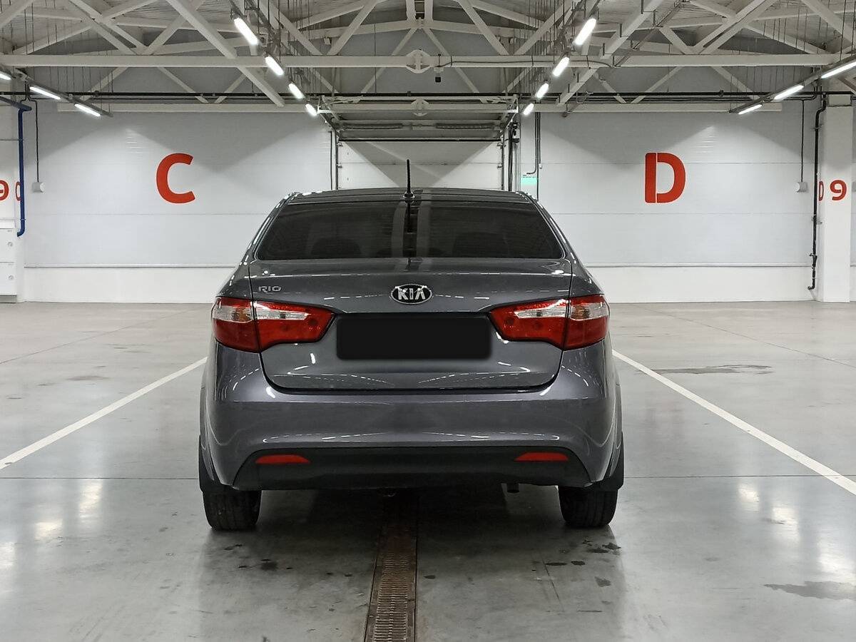 Kia Rio 5-speed, 2013 Фото №6