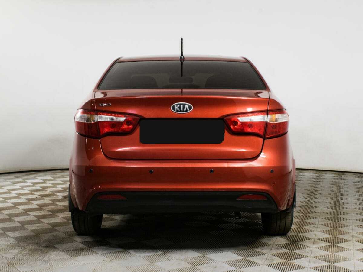 Kia Rio 4-speed, 2012 Фото №6
