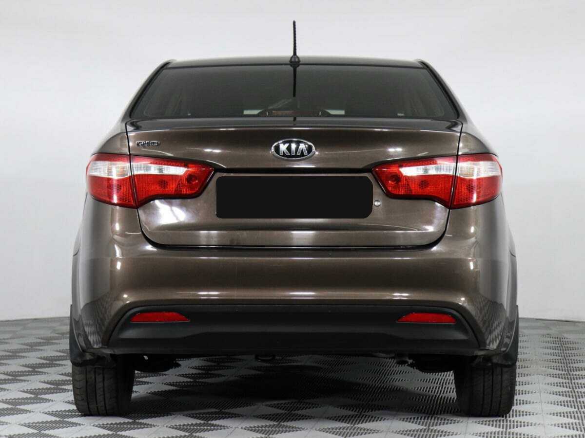 Kia Rio, 2014 Фото №6