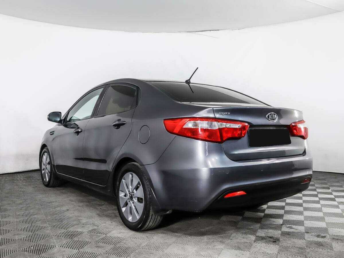 Kia Rio 4-speed, 2012 Фото №6