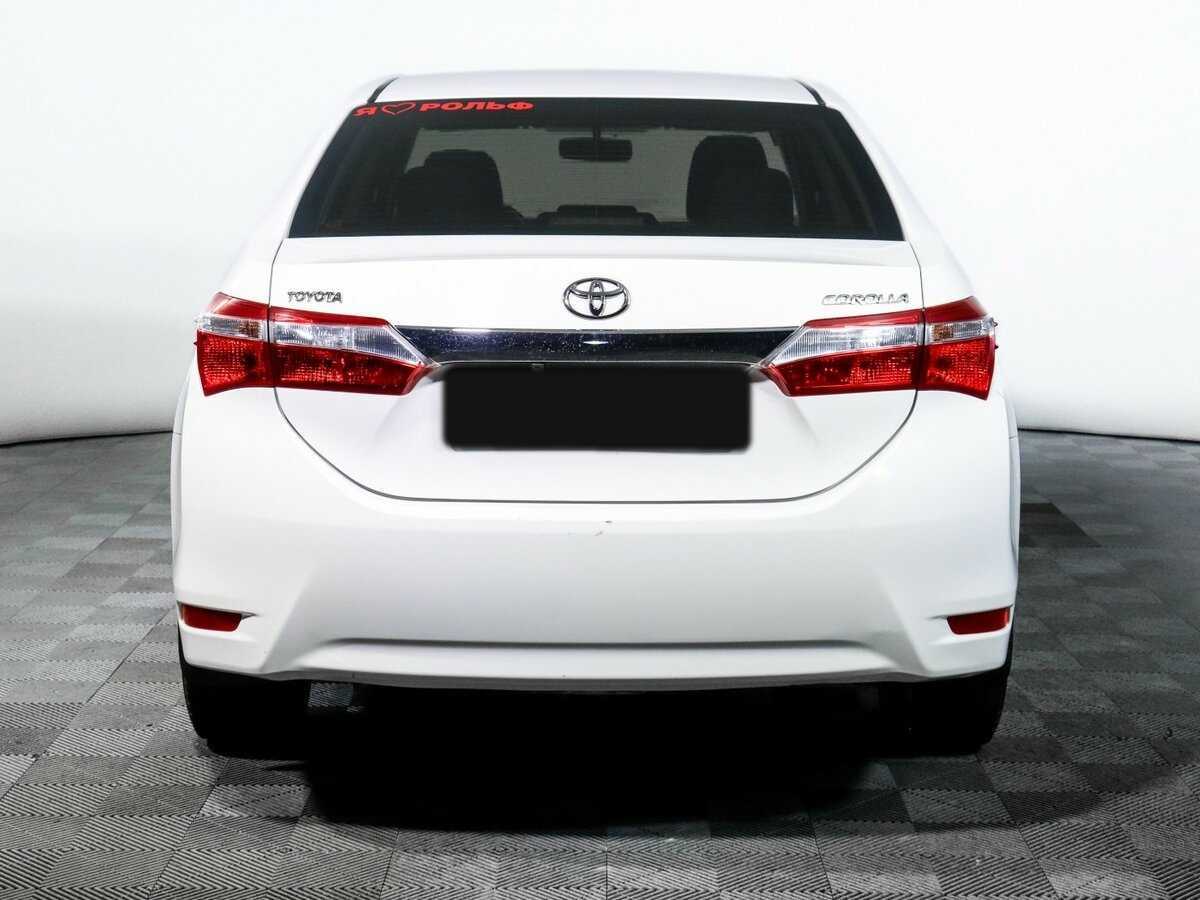 Toyota Corolla, 2014 Фото №6