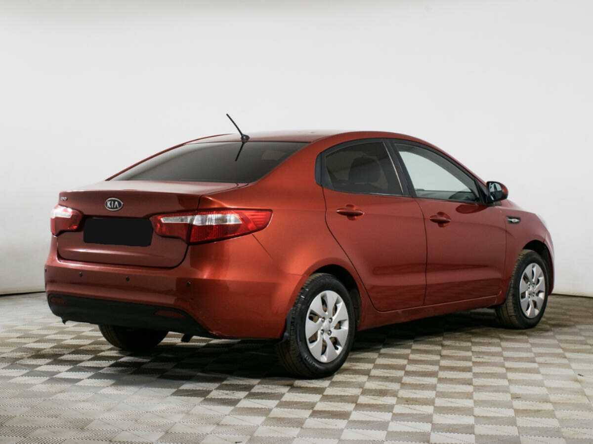 Kia Rio 4-speed, 2012 Фото №5