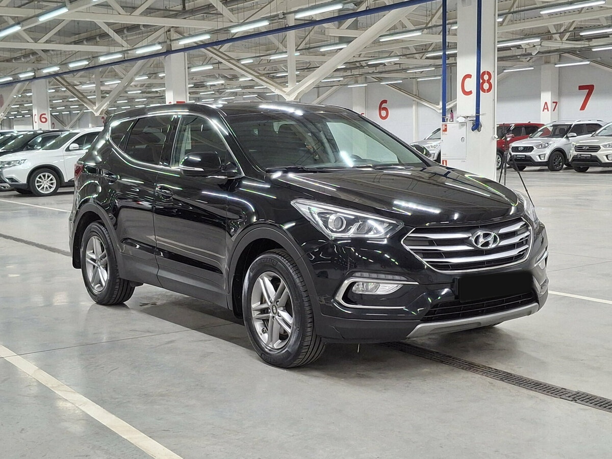 Hyundai Santa Fe III Рестайлинг, 2018 Фото №3
