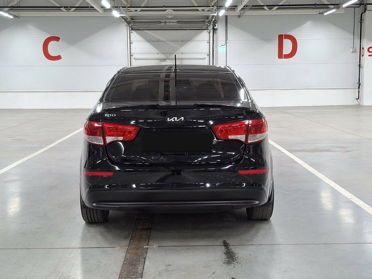 Kia Rio III Рестайлинг, 2016 Фото №6