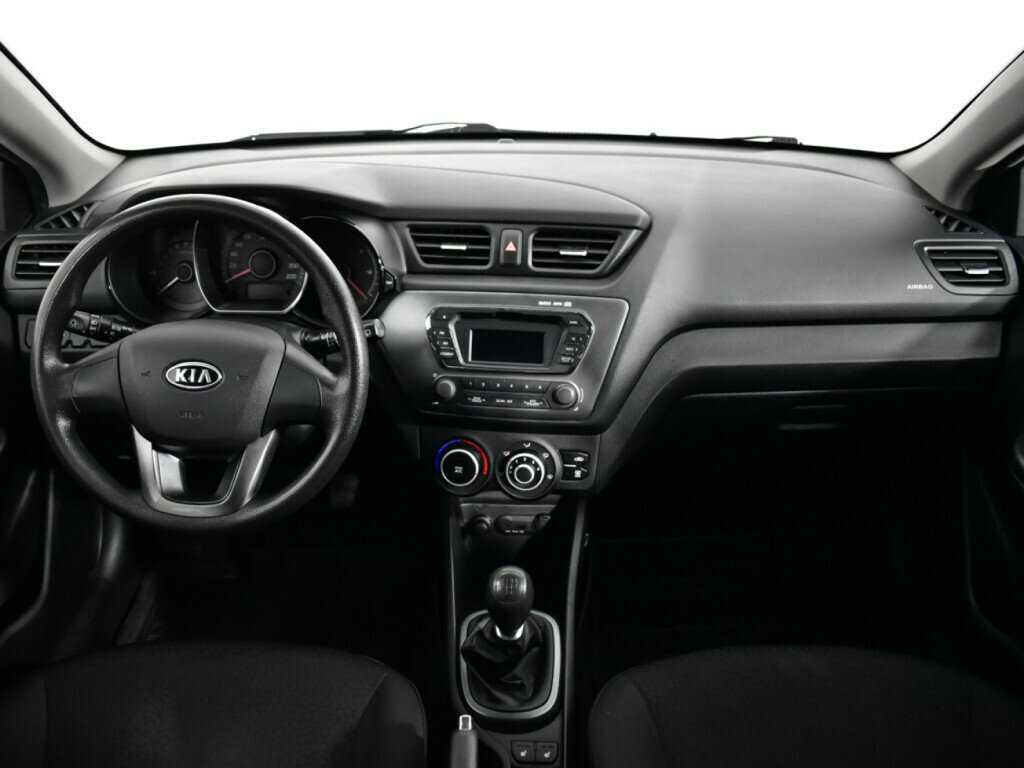 Kia Rio 5-speed, 2012 Фото №12