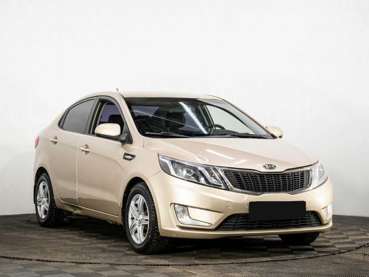 Kia Rio 4-speed, 2012 Фото №3