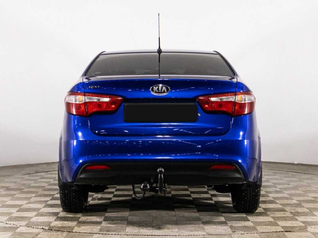 Kia Rio, 2013 Фото №6
